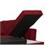 Chaise longue con cama ASTON Rojo