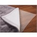 Beliani Alfombra antideslizante BALAD 110x140 Blanco