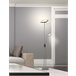Lámpara de pie AIRI marca CONFORAMA 180cm Gris