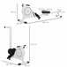 Máquina de Remo Acero, ABS SPORTNOW Blanco