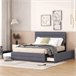 Camas nido 140x203 Gris