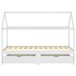 Estructura De Cama Infantil 206x97 Blanco