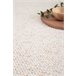 Alfombra lavable tejido en bucle PETRA - ATTICGO 80x150 Blanco