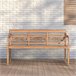 Banco para el jardín Maryland de teca 150x54 Marron