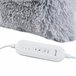 Almohadilla eléctrica Capurso lavable 100W Felpa Gris