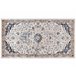 Beliani Alfombra de pelo corto HERMON 80x150 Multicolor