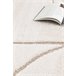 Alfombra diseño cuadros en relieve DIENA - ATTICGO 120x170 Blanco