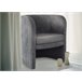 Sillón modelo HEBE decorativo Gris Oscuro