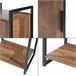 Mueble de baño auxiliar Namsskogan con compartimentos Nogal