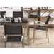 Beliani Conjunto de comedor GROSSETO Grafito