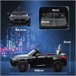 Coche Eléctrico Infantil PP, Metal AIYAPLAY Negro