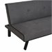 Sofá Cama esponja, eucalipto, MDF de grado E1 HOMCOM Gris