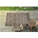 Alfombra de cuerda sisal FLOORLUX 20508 Triángulo 240x330 Marron