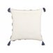 Beliani Cojín decorativo JACARANDA Beige