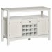 Aparador de Cocina MDF HOMCOM, hogar - cocina Blanco