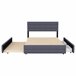 Camas nido 140x203 Gris
