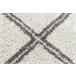 Alfombra BERBER ASILA Franjas Bereber Marroquí 160x160 Crema