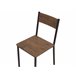 Beliani Conjunto de comedor HAMRY Marron