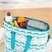 Aktive bolsa térmica 20L olas con asas y bandolera Azul
