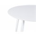 Beliani Conjunto de comedor ROXBY Blanco