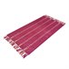 Acomoda Textil – Alfombra de Chenilla con Flecos. 60x100 Fucsia