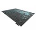 Alfombra DE LUXE moderna 2079 Ladrillo - Structura 140x190 Verde
