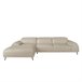 ANGEL CERDA Sofá chaise longue piel vacuno izquierda Gris