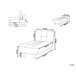 Beliani Chaise longue Poliéster ALSTEN Beige