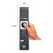 Mando a distancia TV LED, LCD, GRUNDIG, BEKO Negro