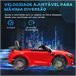 Coche Eléctrico Niños PP, Metal AIYAPLAY Rojo