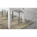 Mesa comedor extensible MONTREAL blanco Blanco Brillo