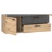 Aparador 2 puertas 4 cajones SKIVE Roble