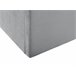 Beliani Cama con almacenaje Terciopelo LORIENT 177x216 Gris Claro