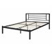 Beliani Cama Acero CUSSET 147x209 Blanco