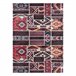 Alfombra lavable ANDRE 2305 Oriental patchwork 80x150 Multicolor