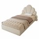 Cama infantil de terciopelo 137x205 Cama infantil de terciopelo 137x205 Beige