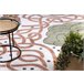 Alfombra FUN Honey para niños oso abejas 240x330 Blanco