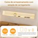 Cama tapizada, LED, USB, 2 cajones Cama tapizada, LED, USB, 2 cajones Beige