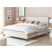 Beliani Cama Pana VALOGNES 172x220 Beige