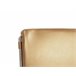 Beliani Cama LED Piel PARIS 195x228 Dorado