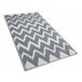 Beliani Alfombra de exterior SIRSA 90x180 Gris