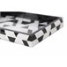 Bandeja Cristal Impresion Foil Blanco