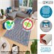 Alfombra De 80 X 120Cm 120x80 Azul