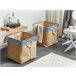 Beliani Estante de baño pequeño TUGUL Beige