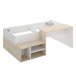Cama Compacta Con Escritorio Kric Cama Compacta Con Escritorio Kric Natural/ Blanco