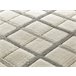 Alfombra con formas geométricas en relieve KARISMA - ATTICGO 133x190 Gris