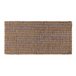 Alfombra de fibra de coco 120x60 Natural