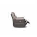 Sillón relax eléctrico MOON color gris claro y gris oscuro Gris