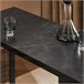 Mesa Alta de Bar con 3 Baldas SoBuy FWT100-SCH Negro