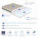 Colchon cuna bebe ORGANIC OCEAN BREATHAIR 